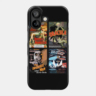 Vintage Horror Movies Collection #1 Phone Case