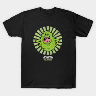 Slimer Retro Japanese T-Shirt