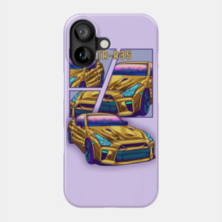 Nissan Skyline Gtr R35 Car Phone Case