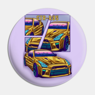 Nissan Skyline Gtr R35 Car Pin