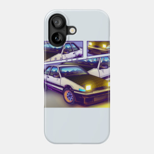 Toyota AE86 Neon Vintage Phone Case
