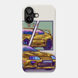 Toyota Supra mk4 Car Retro Phone Case
