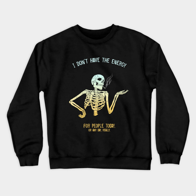 Mabye... Never? Crewneck Sweatshirt by Tommy Devoid