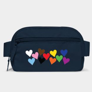 Progress Pride Hearts of Love Bag