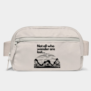 Not all who wander are lost Bag