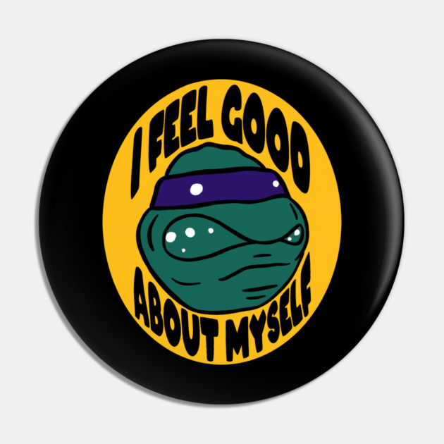 TMNT Self Affirmation Pin by The Adult Nerd