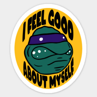 TMNT Self Affirmation Magnet