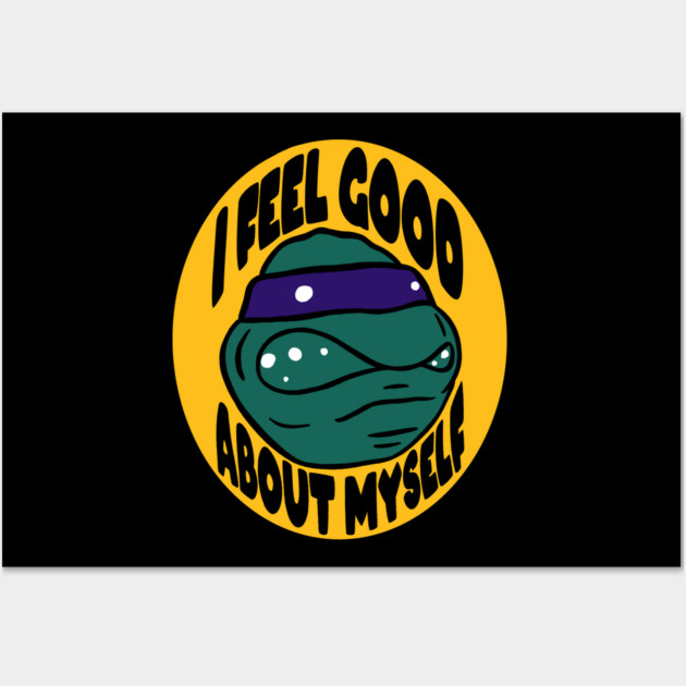 TMNT Self Affirmation Wall Art by The Adult Nerd