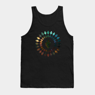 Ethereum – Circle Big Logo – Space Tank Top