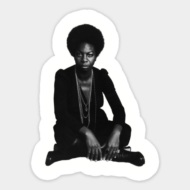 Nina Simone Magnet by UrbanLifeApparel