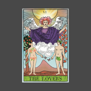 The Lovers - tarot card design T-Shirt