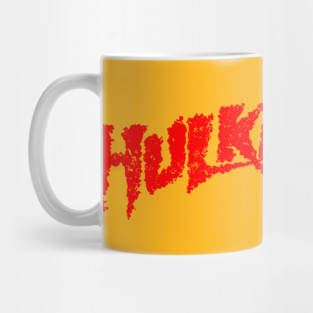 Hulkamania Red Retro Vintage Mug
