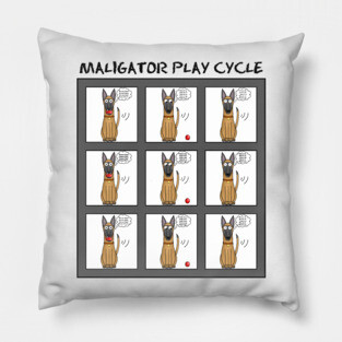 The Never Ending Cycle Pillow