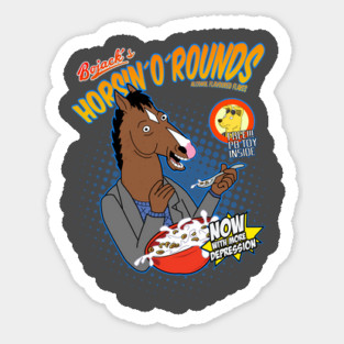 Bojack´s cereal (logo) Sticker