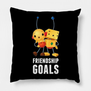 Friendship Goals Pillow