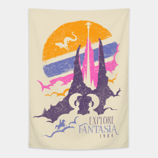 Explore Fantasia Tapestry