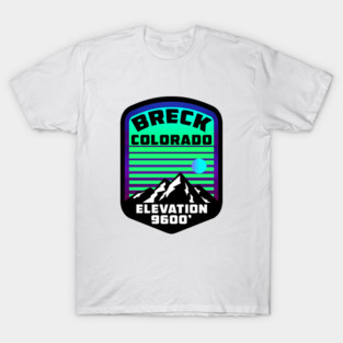 Ski Breck Colorado Skiing Breckenridge T-Shirt