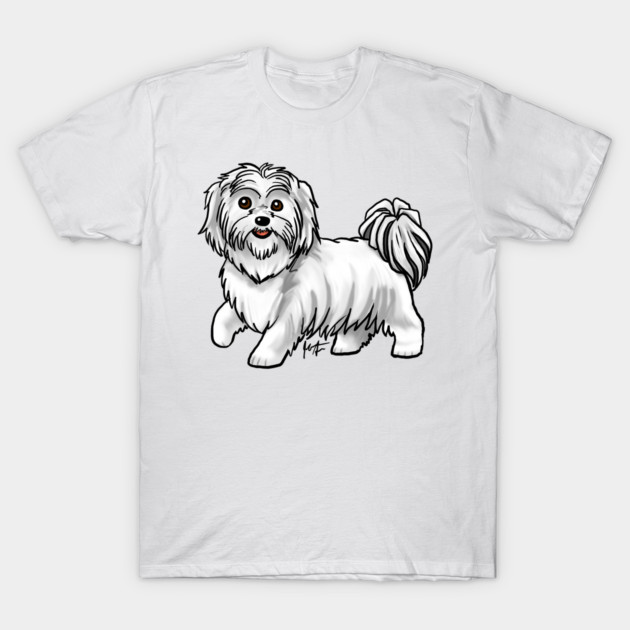 Dog Shih Tzu White Shih Tzu T-Shirt TeePublic