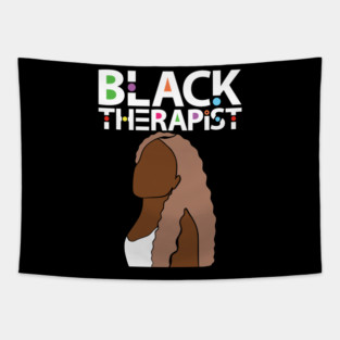 Black Therapist Tapestry