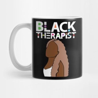 Black Therapist Mug