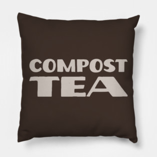 Compost Tea — light Pillow