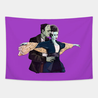 Frankenstein Titanic Tapestry