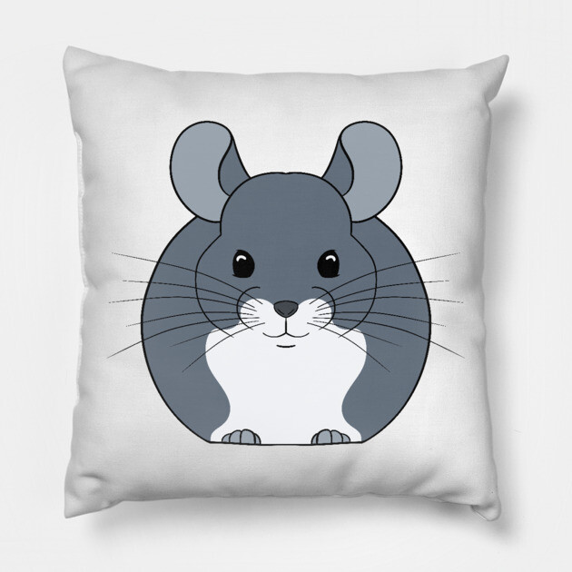 Chinchilla Pillow by DeguArts