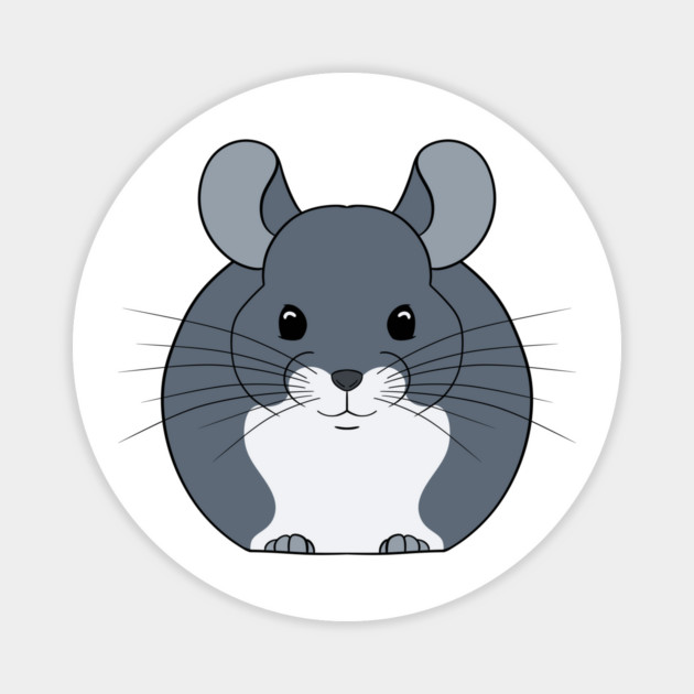 Chinchilla Magnet by DeguArts