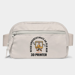 3D Printing Old Man with a 3D Printer 3D Filament Bag