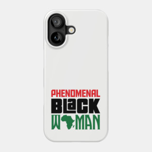 Phenomenal Black Woman Phone Case
