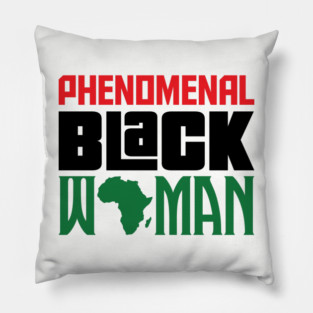Phenomenal Black Woman Pillow
