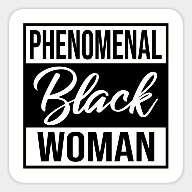 Phenomenal Black Woman Magnet by UrbanLifeApparel