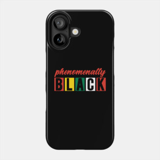 Phenomenally Black Phone Case
