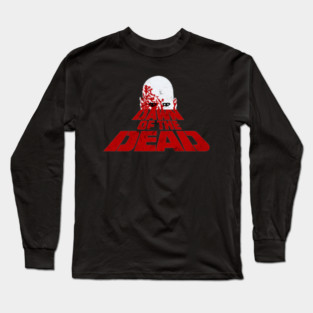 Dawn Of The Dead Retro Vintage Long Sleeve T-Shirt