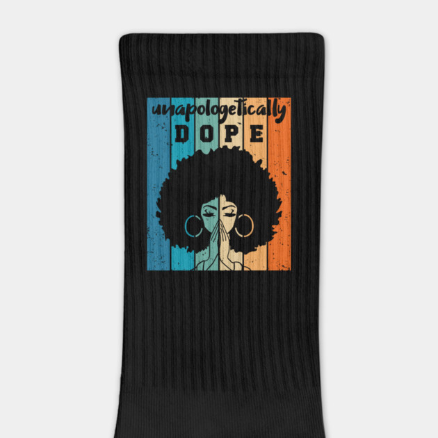 Unapologetically Dope Black Woman by UrbanLifeApparel