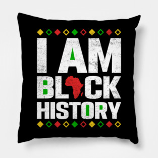 I am black history Pillow