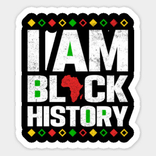 I am black history Magnet
