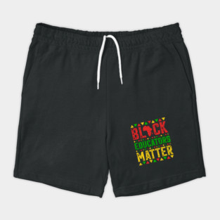 Black Educators Matter Shorts
