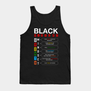 Black History Growth Mindset Tank Top