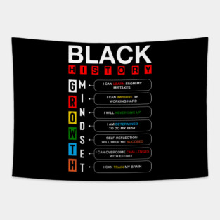 Black History Growth Mindset Tapestry