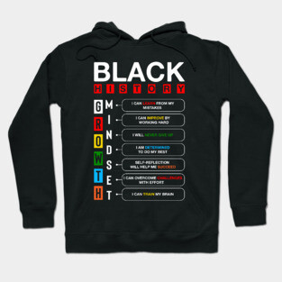 Black History Growth Mindset Hoodie