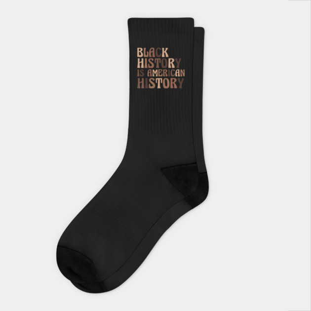 Black History is American History Socks by UrbanLifeApparel