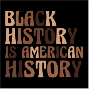 Black History is American History Posters and Art