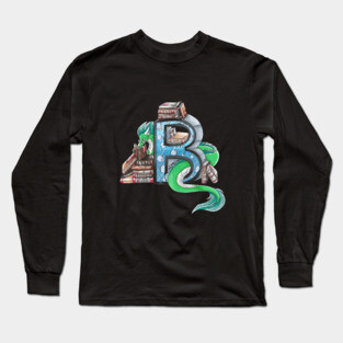 Art Book Dragon Long Sleeve T-Shirt