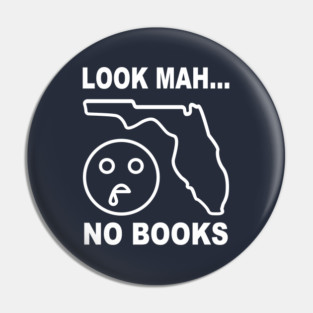 Stop the Florida Book Ban Pin