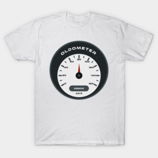 80th birthday oldometer T-Shirt