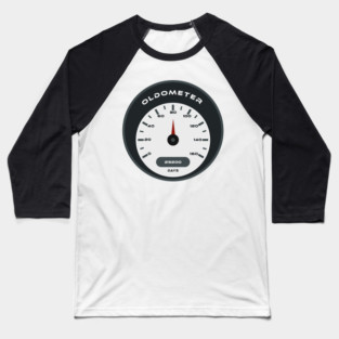 80th birthday oldometer Baseball T-Shirt