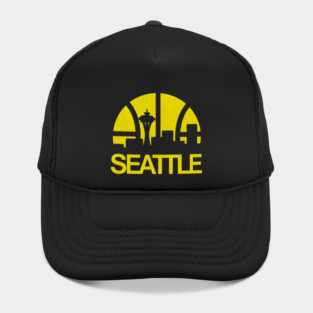 Defunct Seattle Supersonics Skyline Hat