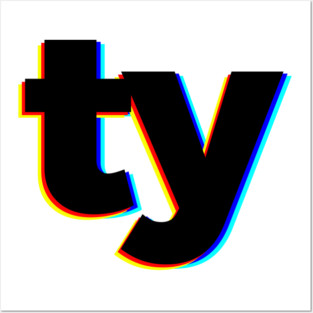 TY Thank You Posters and Art