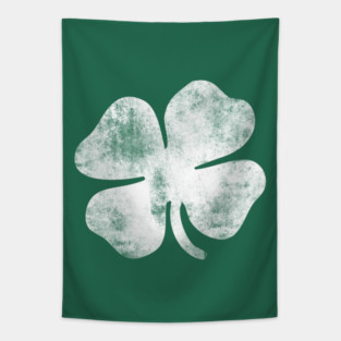 Vintage Shamrock Tapestry